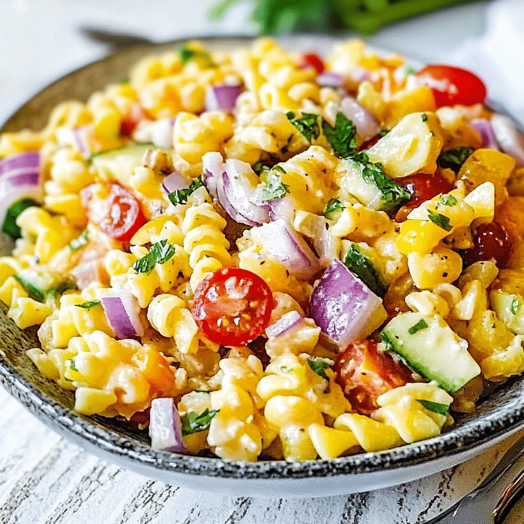 Easy Corn Salad with Simple Dressing