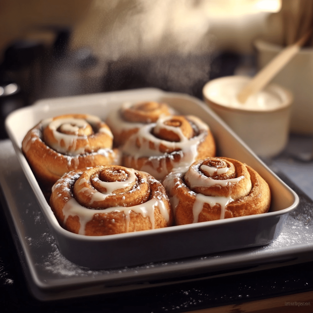 Easy Overnight Cinnamon Rolls