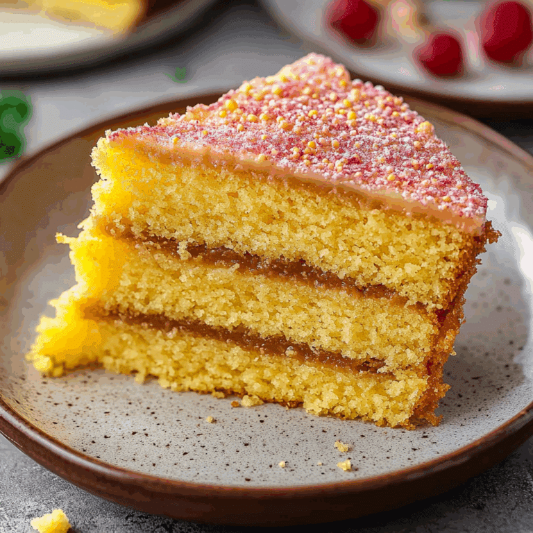 Homemade Yellow Cake Recipe