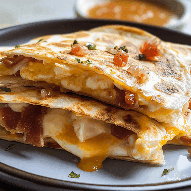 Bacon, Egg, and Cheese Quesadillas for Any Meal!
