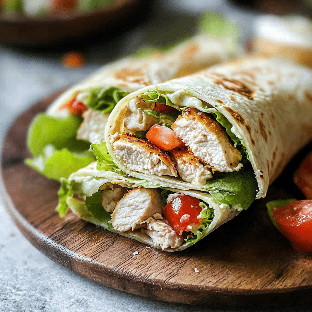 Chicken Caesar Wrap