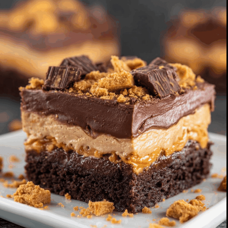 Chocolate Peanut Butter Dream Bars