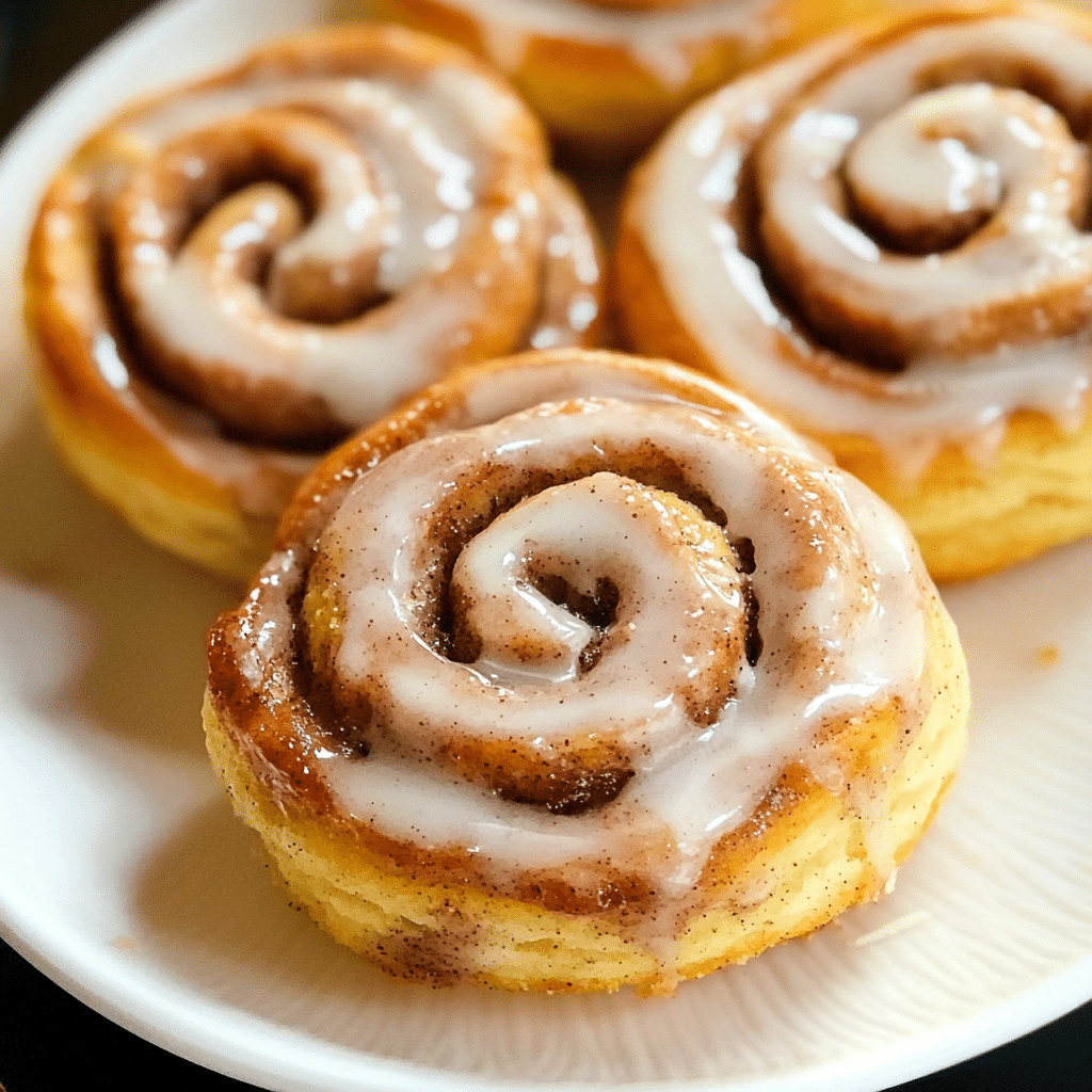 Cinnamon Roll Biscuits