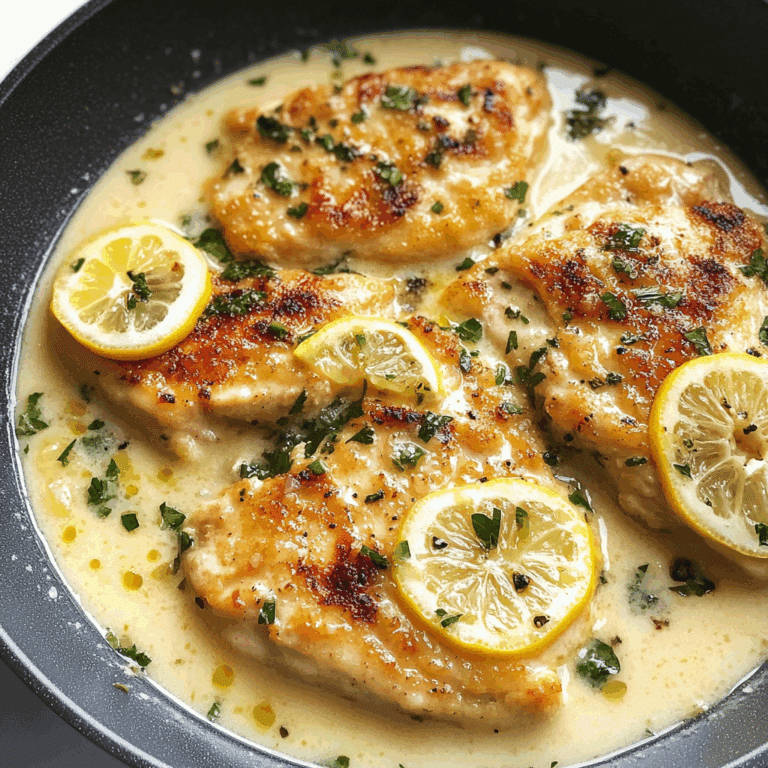 Creamy Lemon Chicken Piccata