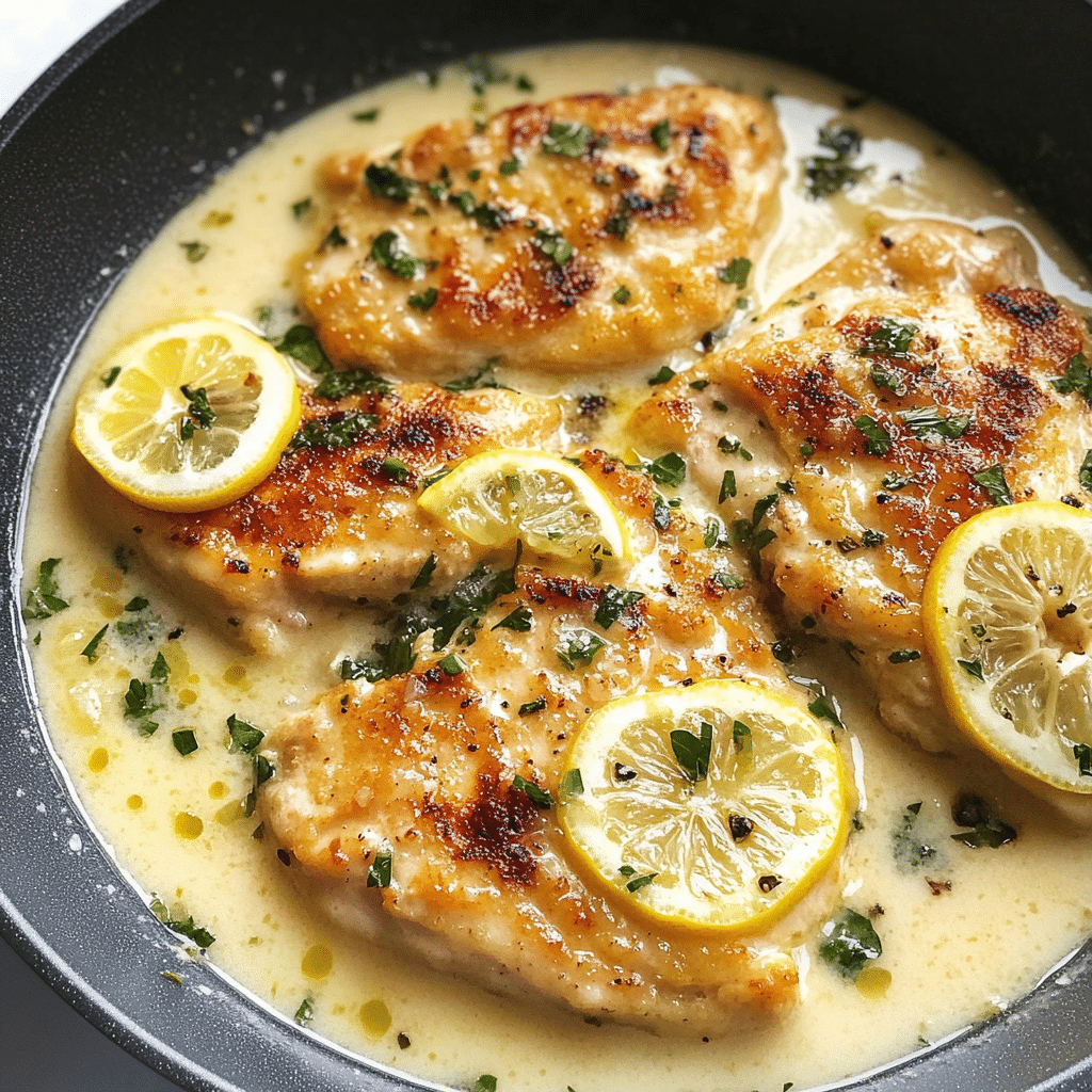 Creamy Lemon Chicken Piccata