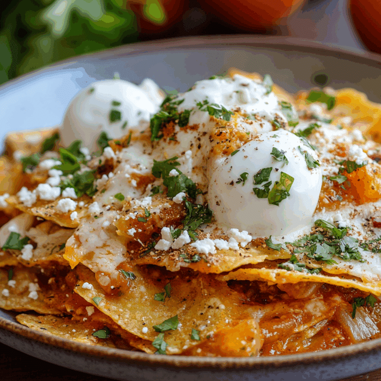 Easy Chilaquiles Recipe