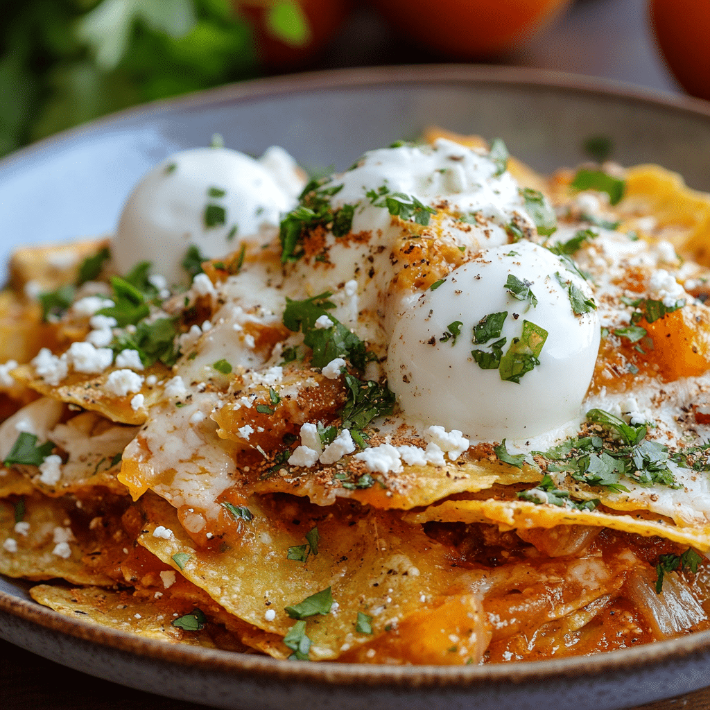Easy Chilaquiles Recipe