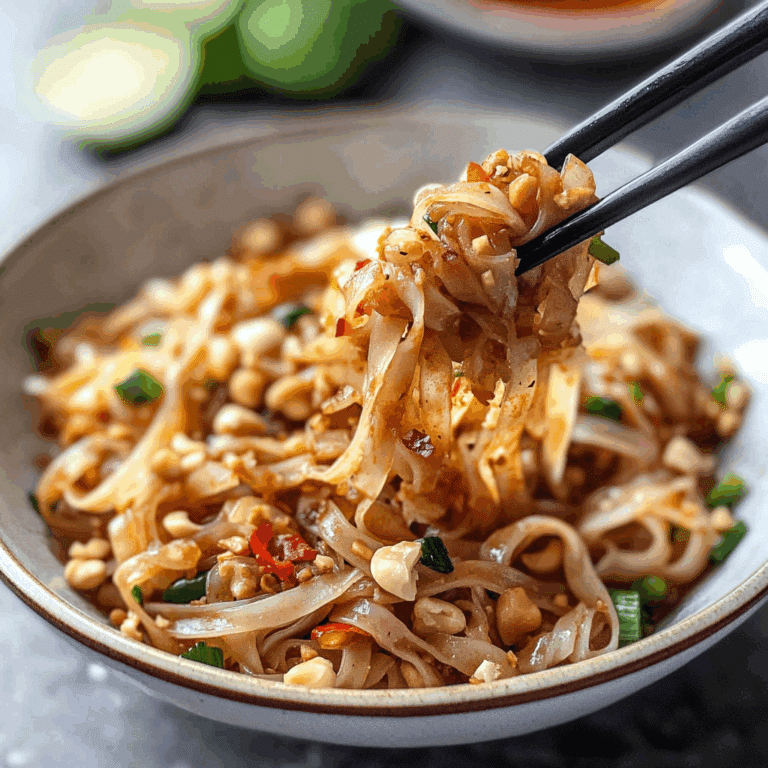 Easy Pad Thai Recipe