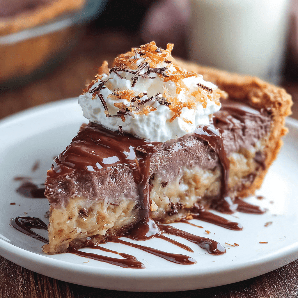 German Chocolate Pie