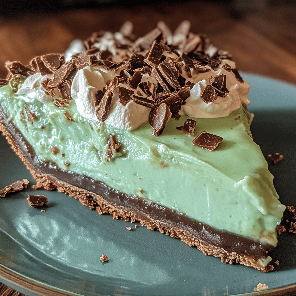 Grasshopper Pie Recipe