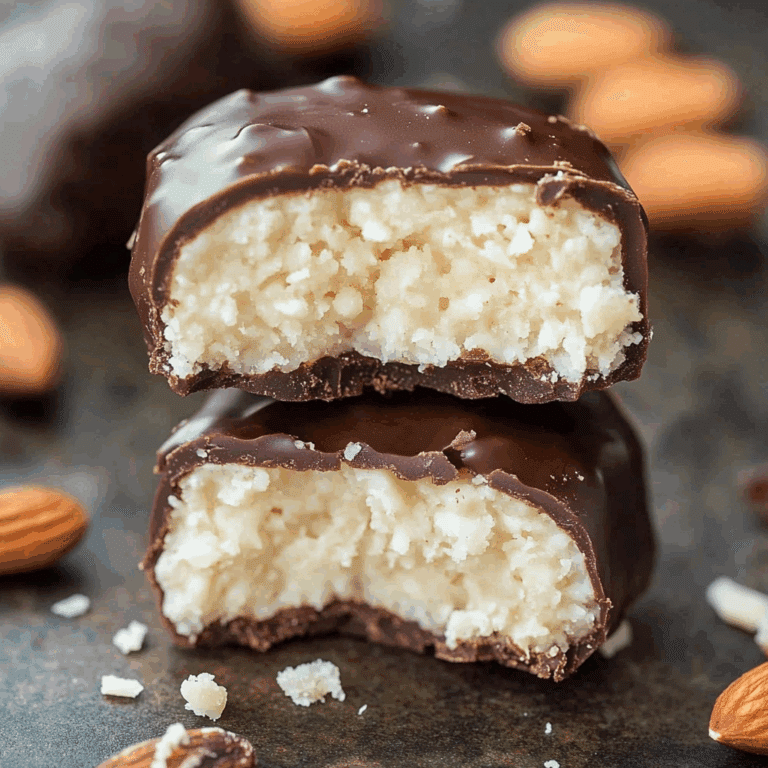 Homemade Almond Joy