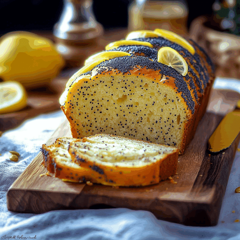 Lemon Poppyseed Bread