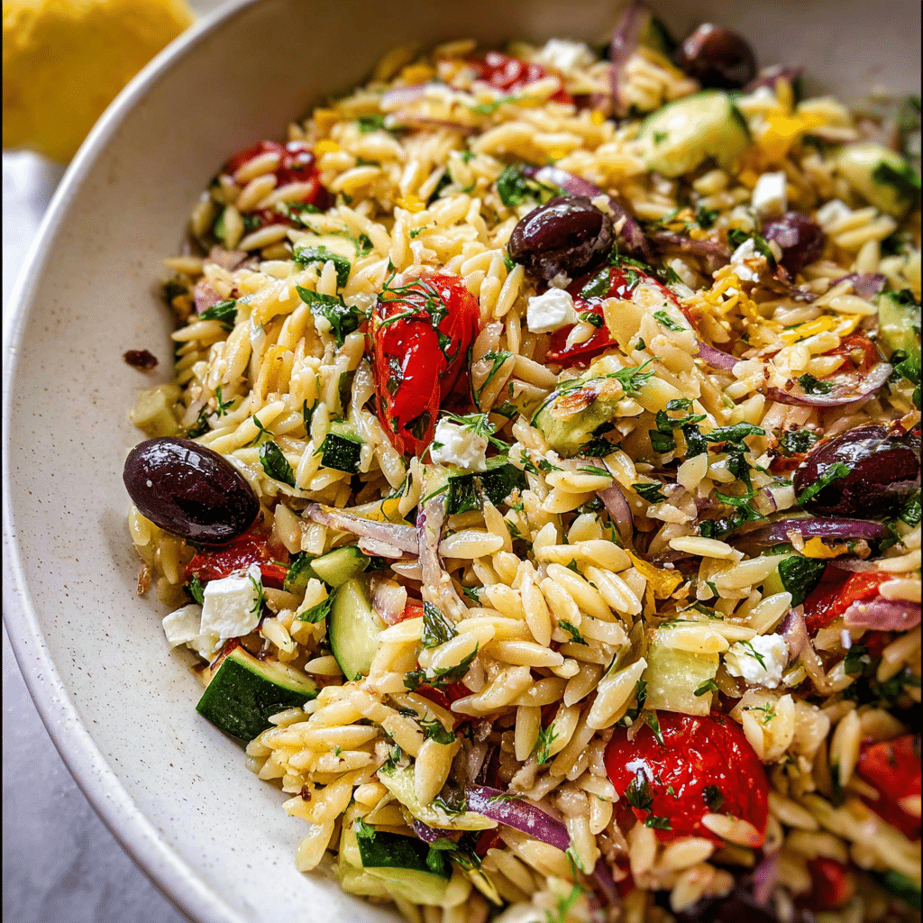 Mediterranean Orzo Salad