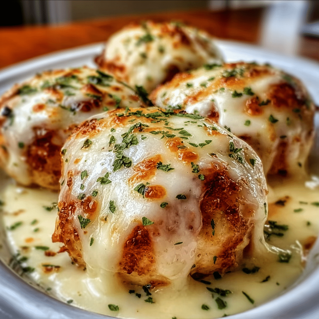 Melted Mozzarella & Ranch Chicken Bombs