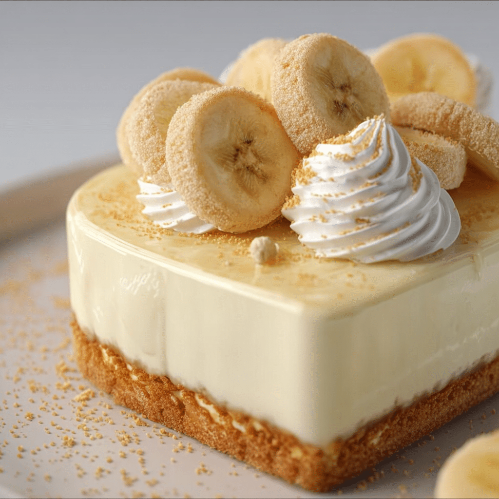 No-Bake Banana Pudding Cheesecake