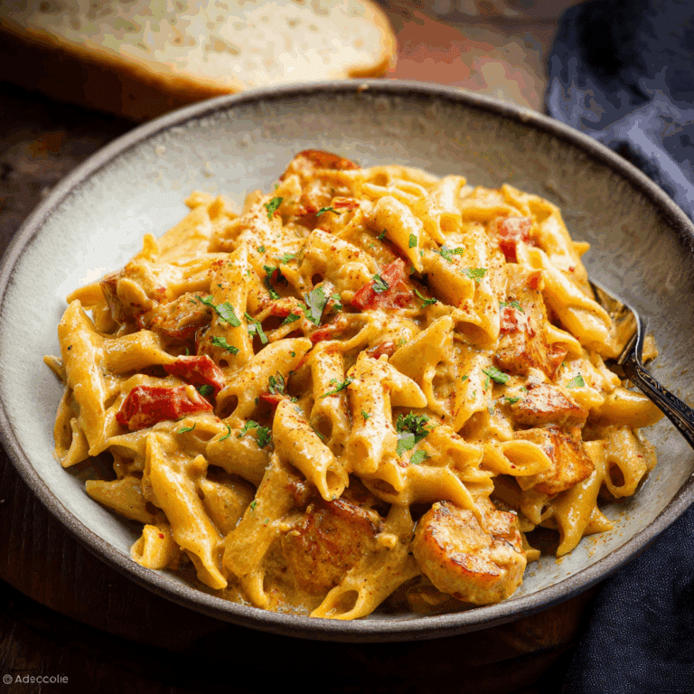 Quick Creamy Cajun Pasta