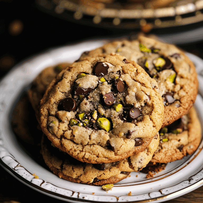 The Best Pistachio Chocolate Chip Cookies