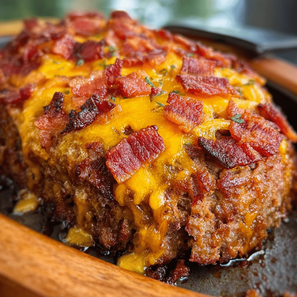 Bacon Cheeseburger Meatloaf