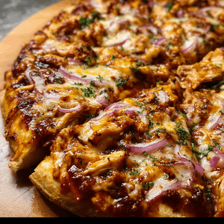 Best BBQ Chicken Pizza Recipe