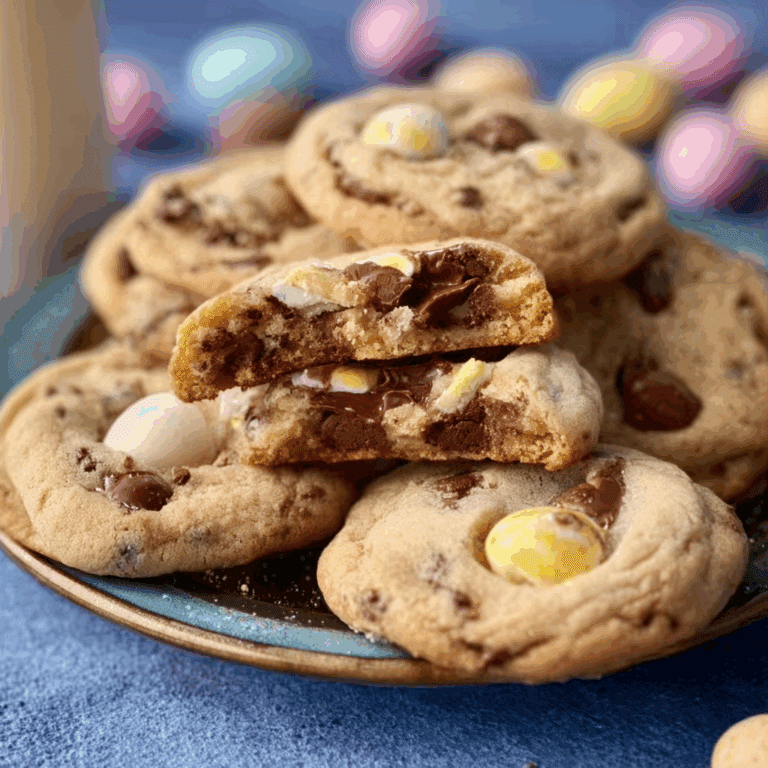 Cadbury Egg Cookies