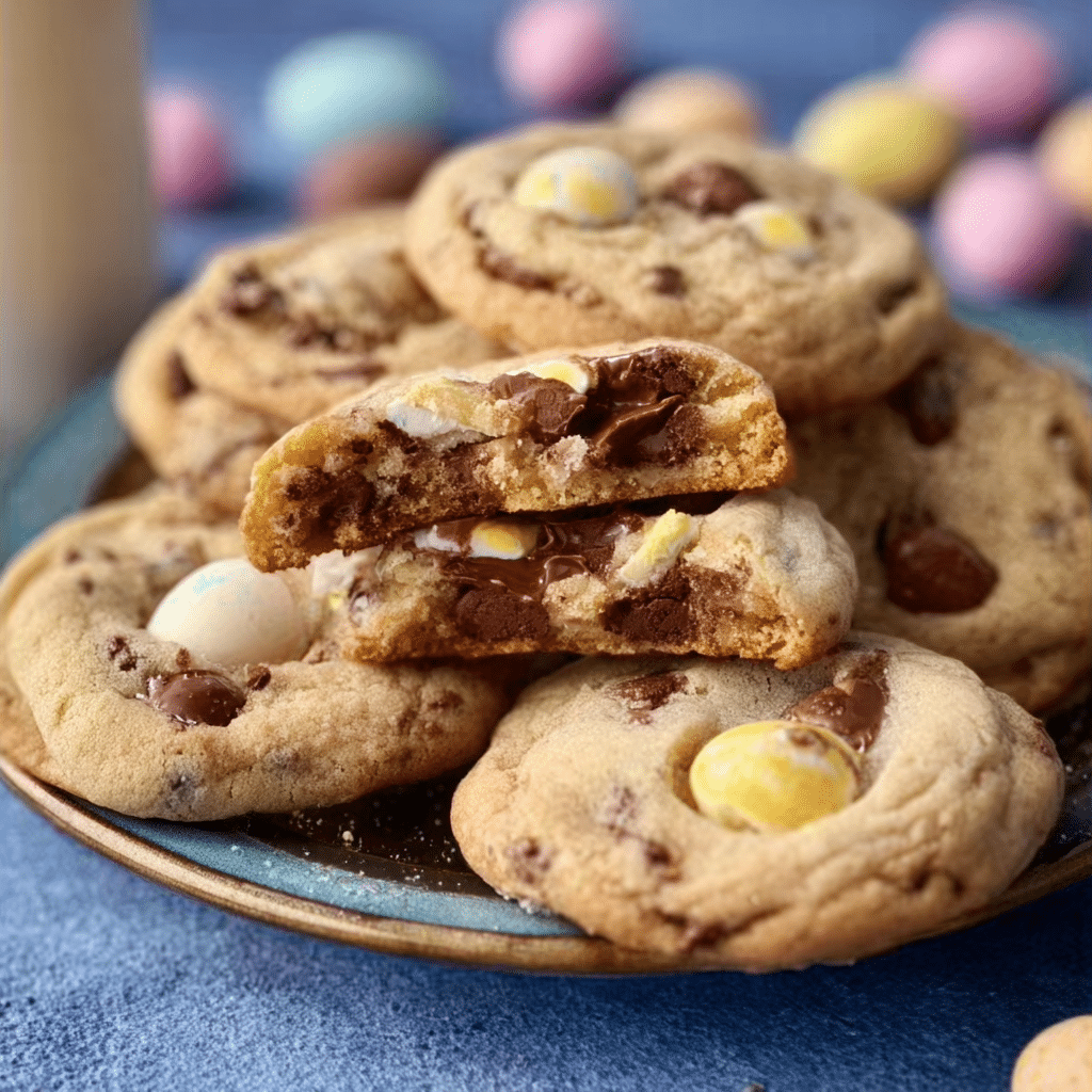 Cadbury Egg Cookies