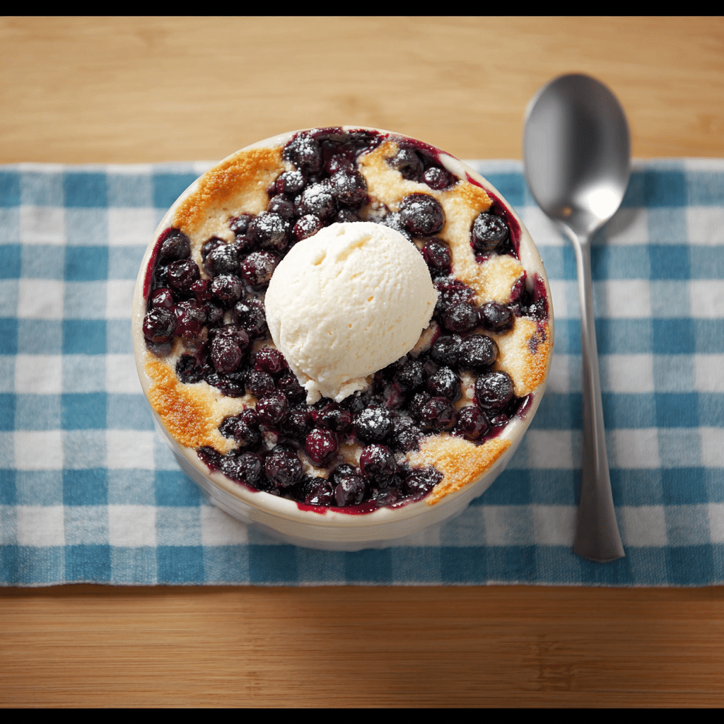 Easy Blueberry Cobbler Recipe