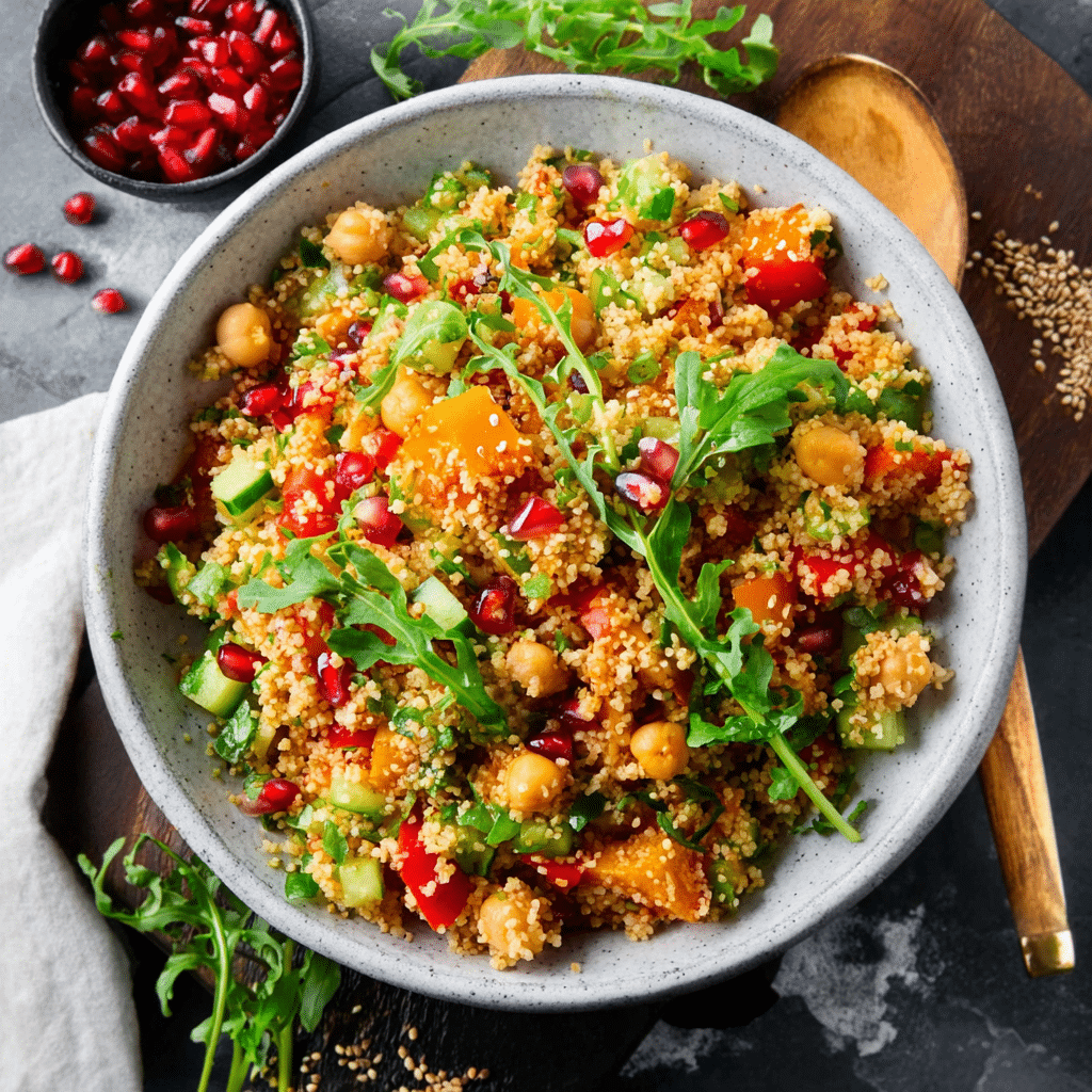 High Protein Bulgar Salad