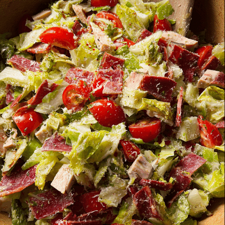 Italian Grinder Chopped Salad Recipe