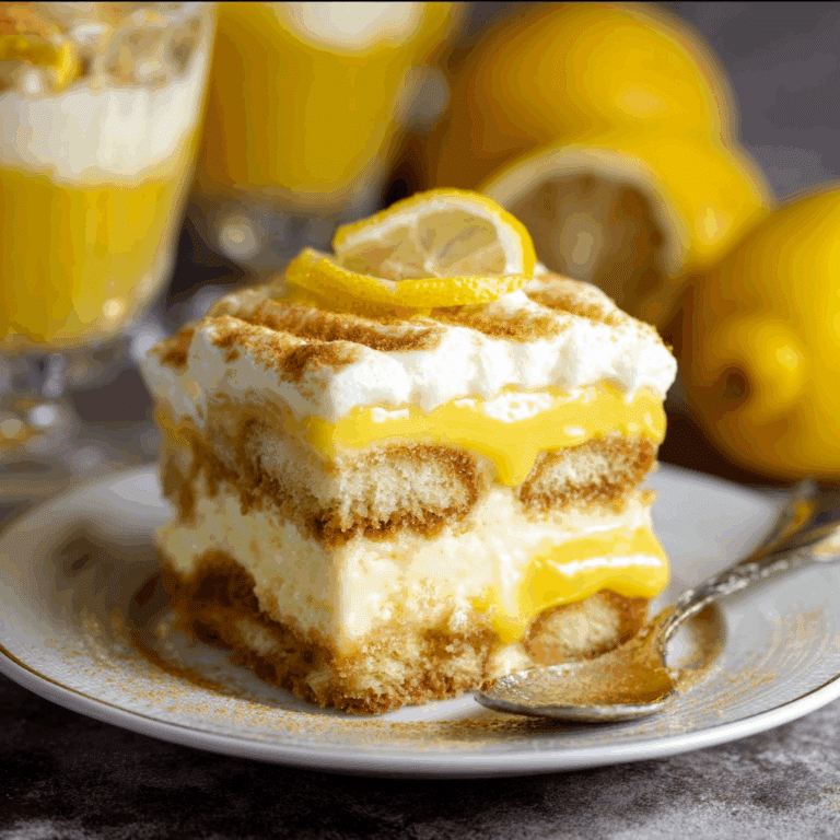 Lemon Tiramisu Recipe