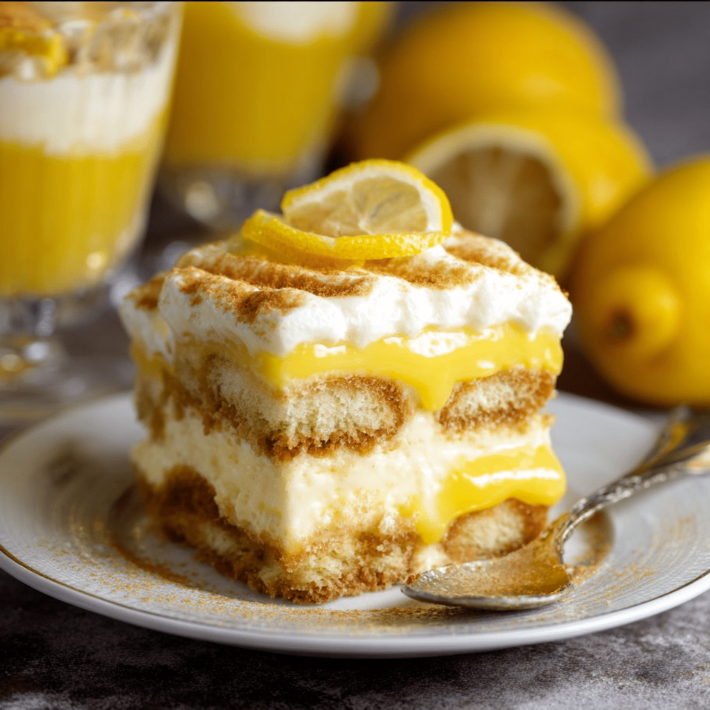 Lemon Tiramisu Recipe
