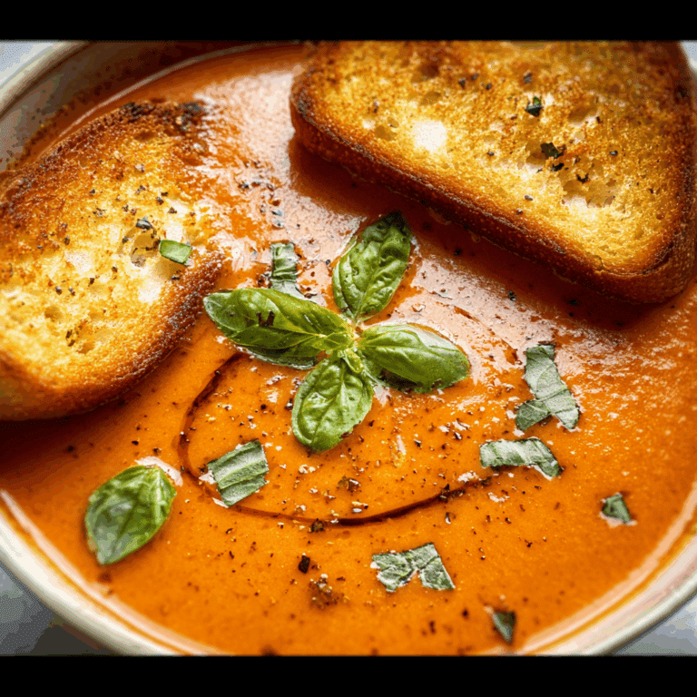 Panera Copycat Creamy Tomato Basil Soup
