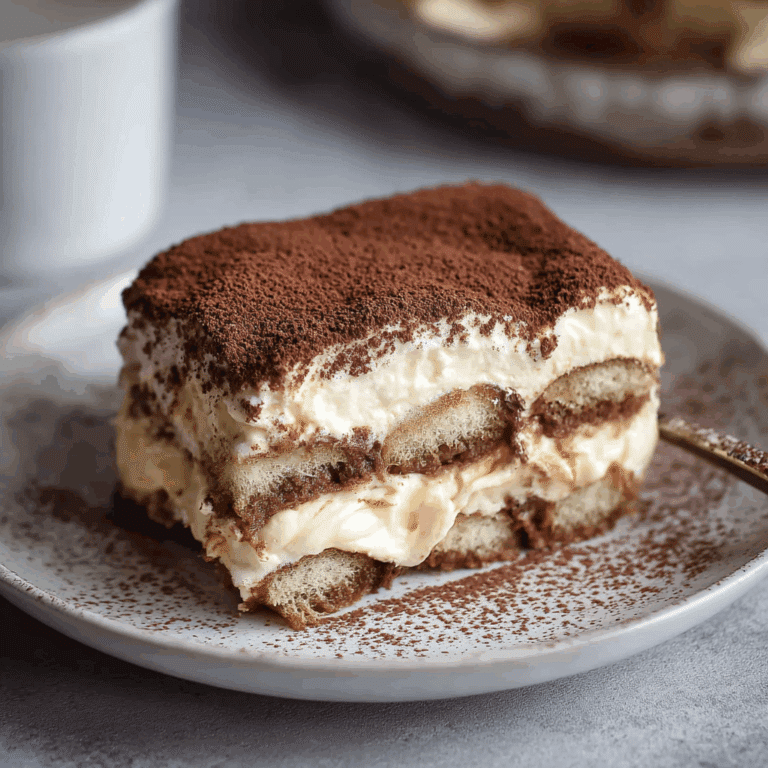 Tiramisu Recipe