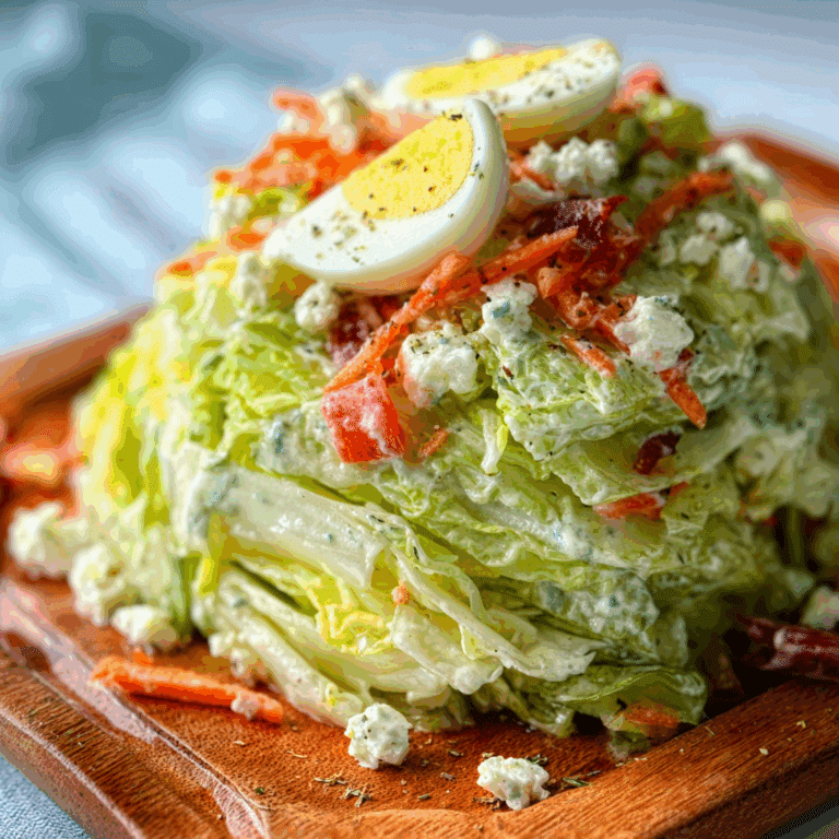 Wedge Salad Recipe