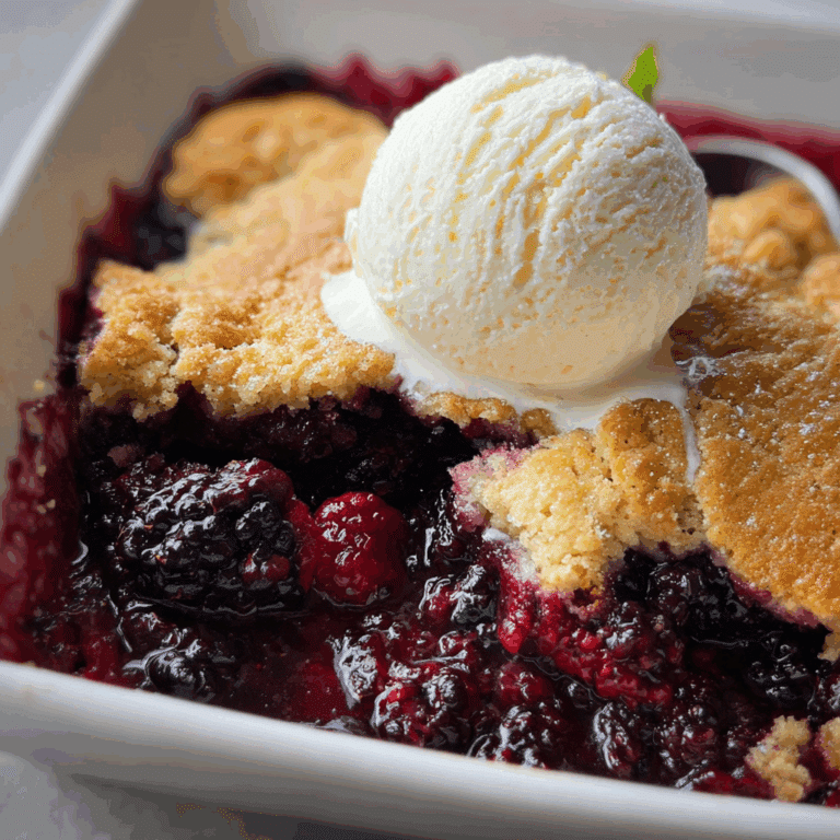 Blackberry Cobbler
