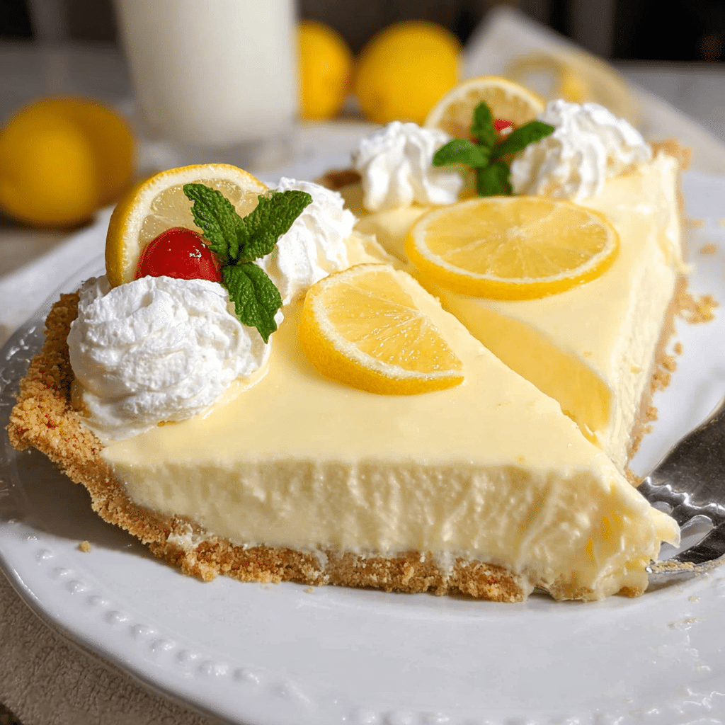 Lemon Chiffon Pie