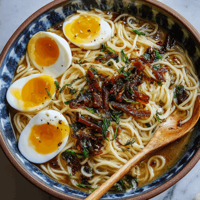 Miso Butter Ramen Noodles