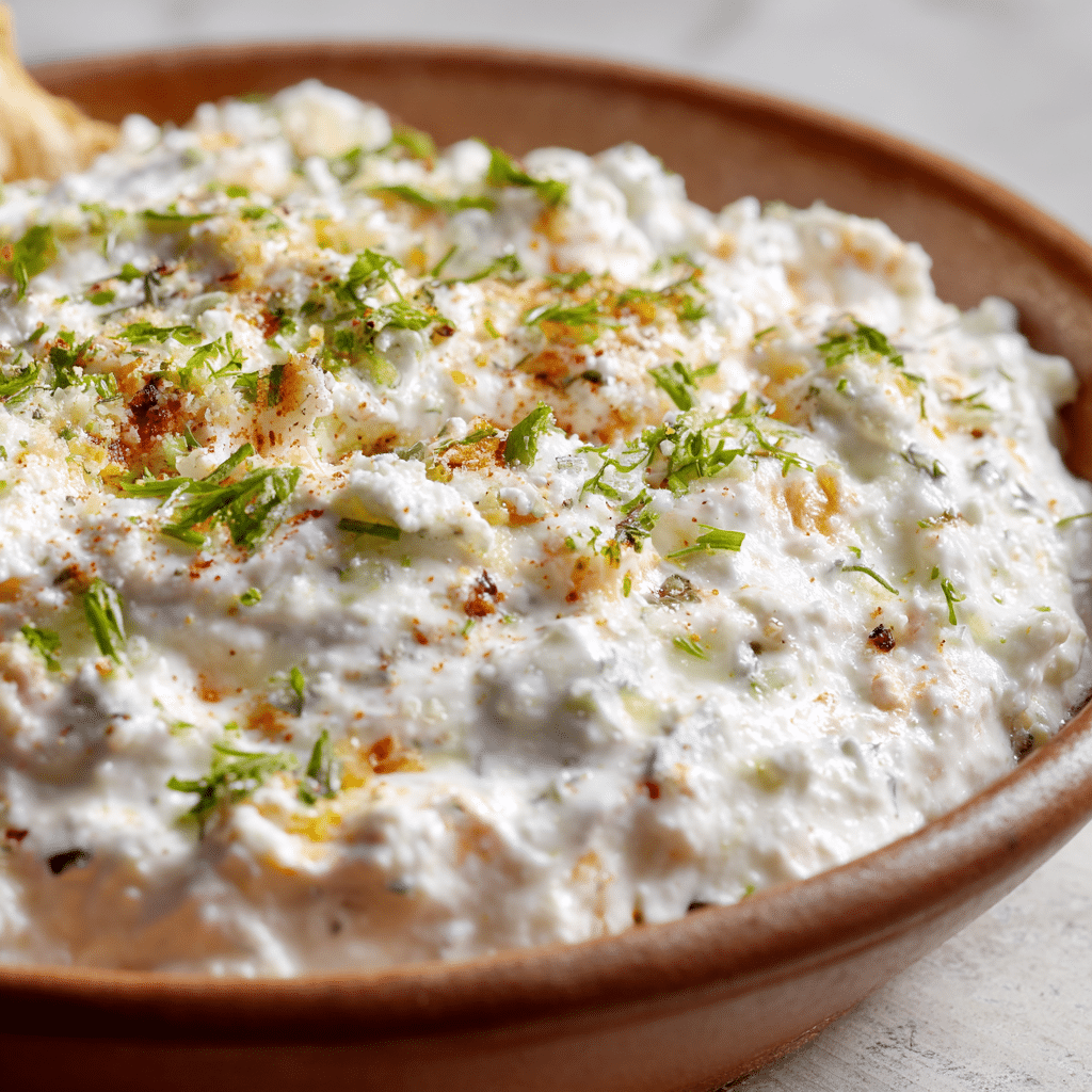 Ranch Cottage Cheese Dip