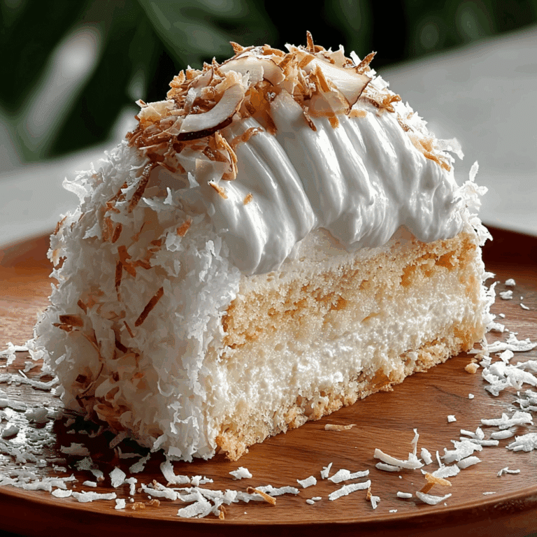 Coconut Cloud Cake