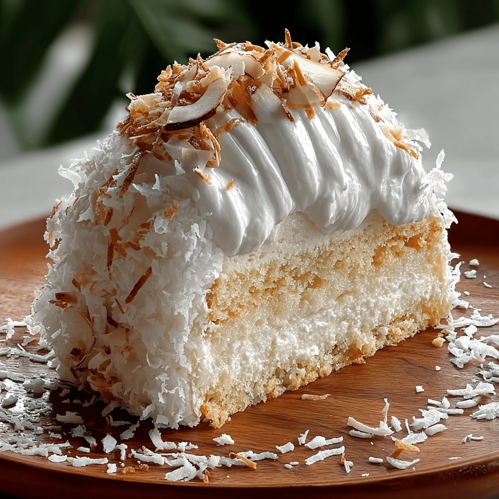 Coconut Cloud Cake