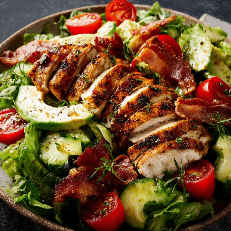 Grilled Chicken BLT Salad