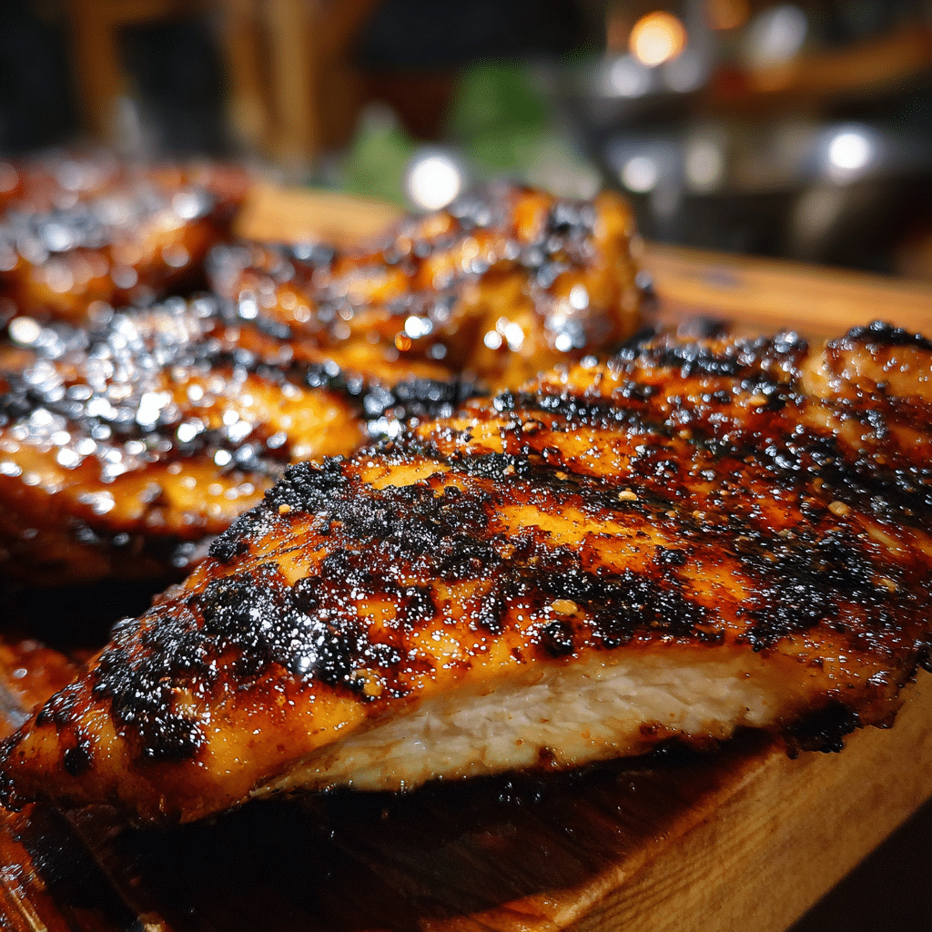 Grilled Cornell Chicken