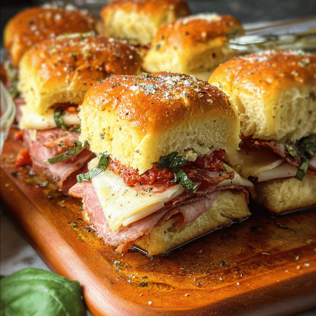 Hot Italian Sub Sliders