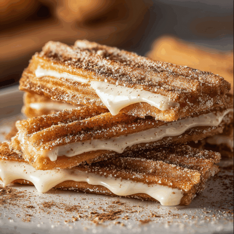Churro Crack with White Chocolate and Cinnamon