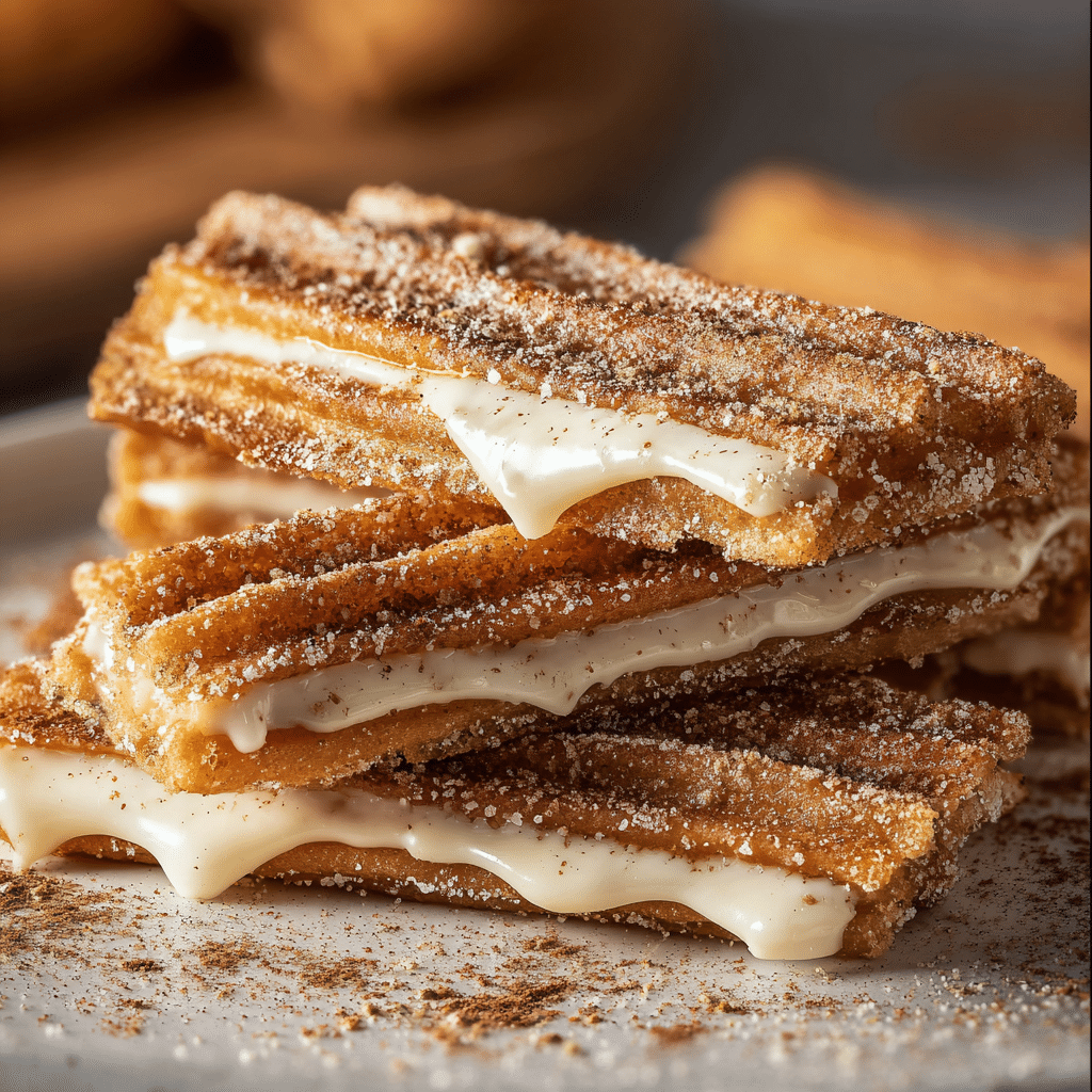 Churro Crack with White Chocolate and Cinnamon