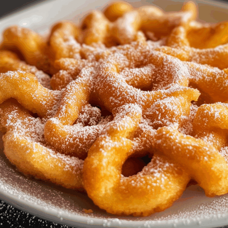 Funnel Cake with Pancake Mix