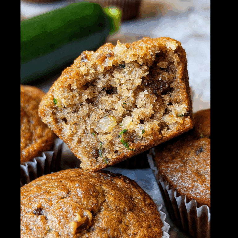 Zucchini Bread Muffins with Walnuts