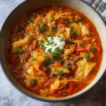 Cabbage Roll Soup