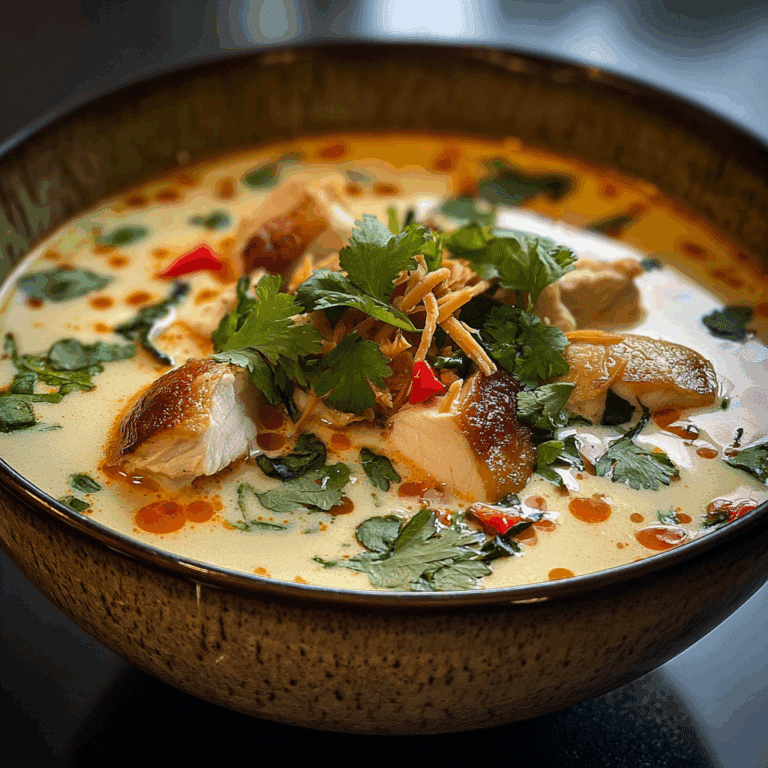 Chicken & Coconut Soup