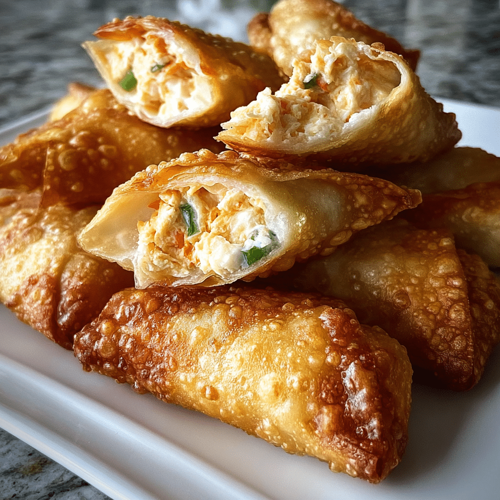 Crab Rangoon Jalapeno Popper Egg Rolls