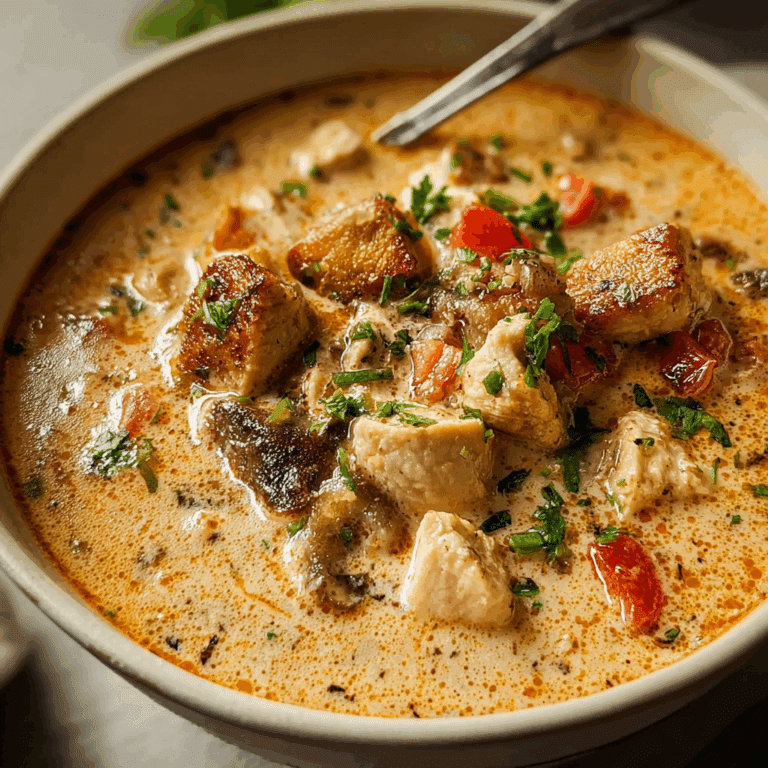 Creamy Cajun Chicken Soup
